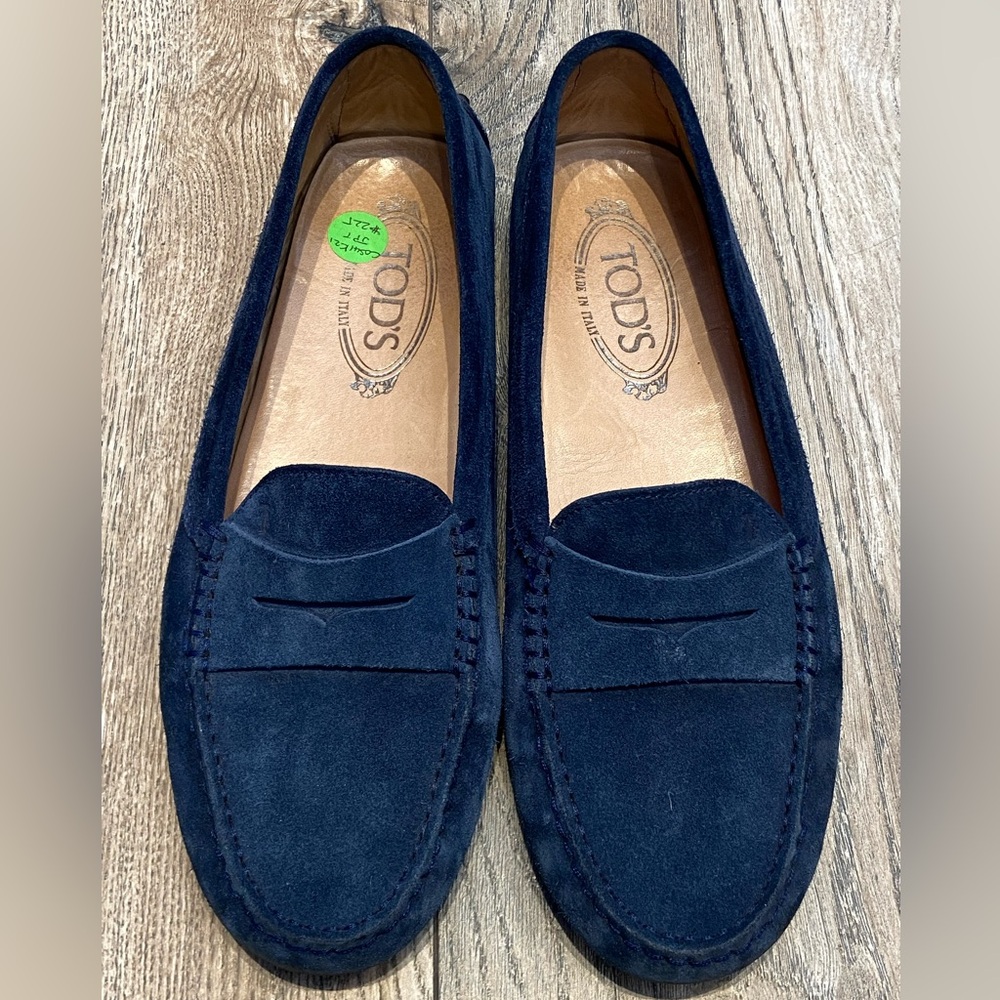 Tod’s Gommini Suede Driving Loafers